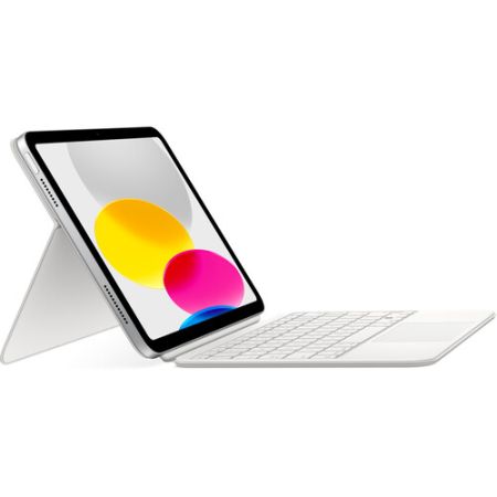 Apple Magic Keyboard Folio for iPad 10th Gen (White, US English)