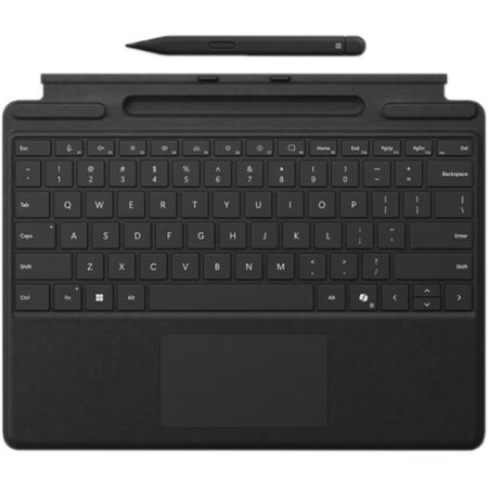 Surface Pro Keyboard Cover with Slim Pen 2 (Black) For 8/9/10and11