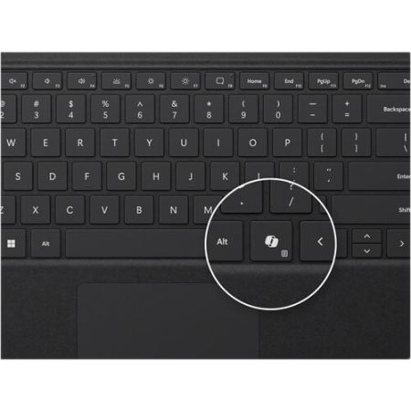 Surface Pro Keyboard Cover with Slim Pen 2 (Black) For 8/9/10and11