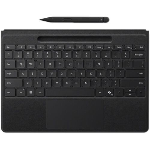 Surface Pro Flex Keyboard with Slim Pen (Black) for 8/9/10/11